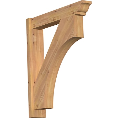 Ekena Millwork Westlake Smooth Traditional Outlooker, Western Red Cedar, 5 1/2"W x 28"D x 32"H OUT06X28X32WTL01SWR